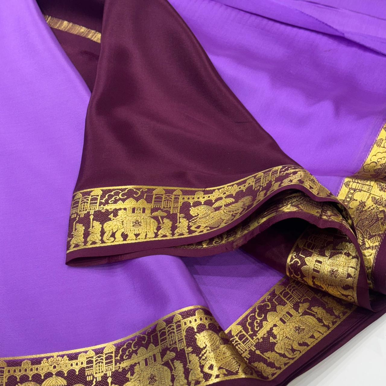 Pure Mysore Silk Saree