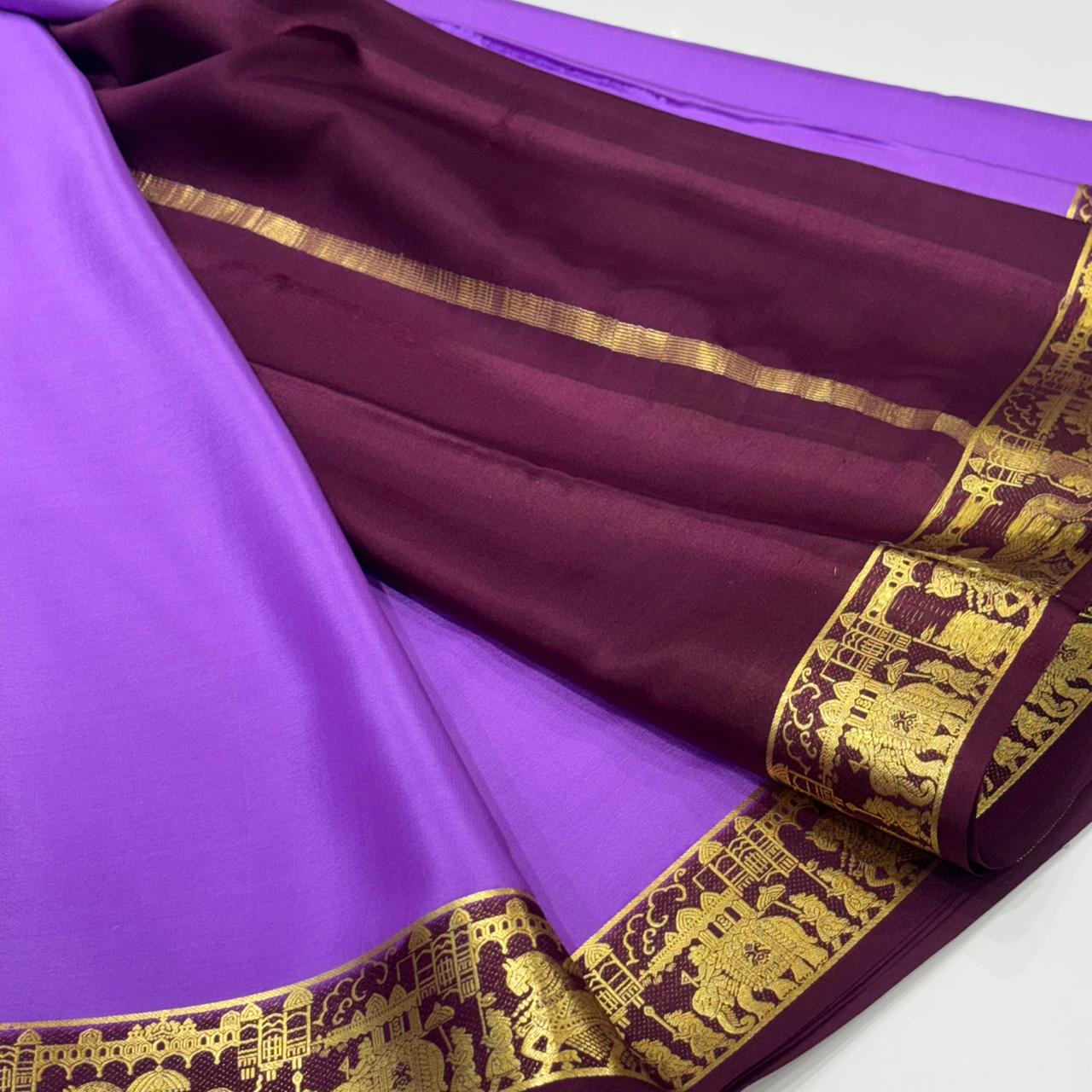 Pure Mysore Silk Saree