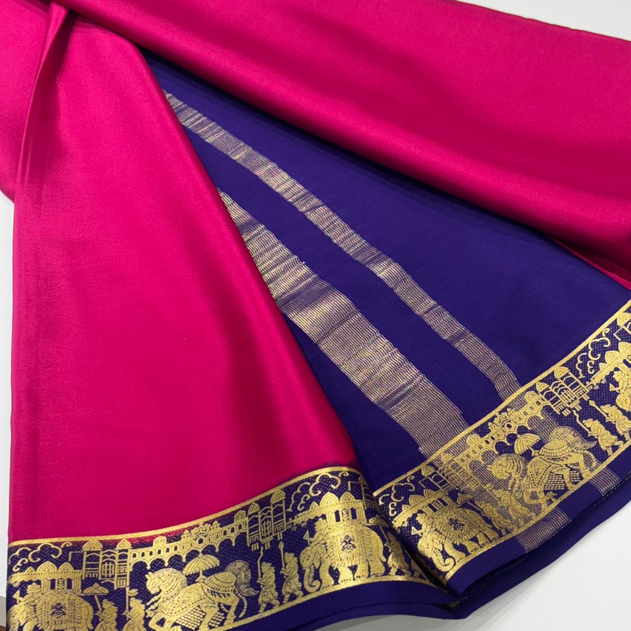 Pure Mysore Silk Saree