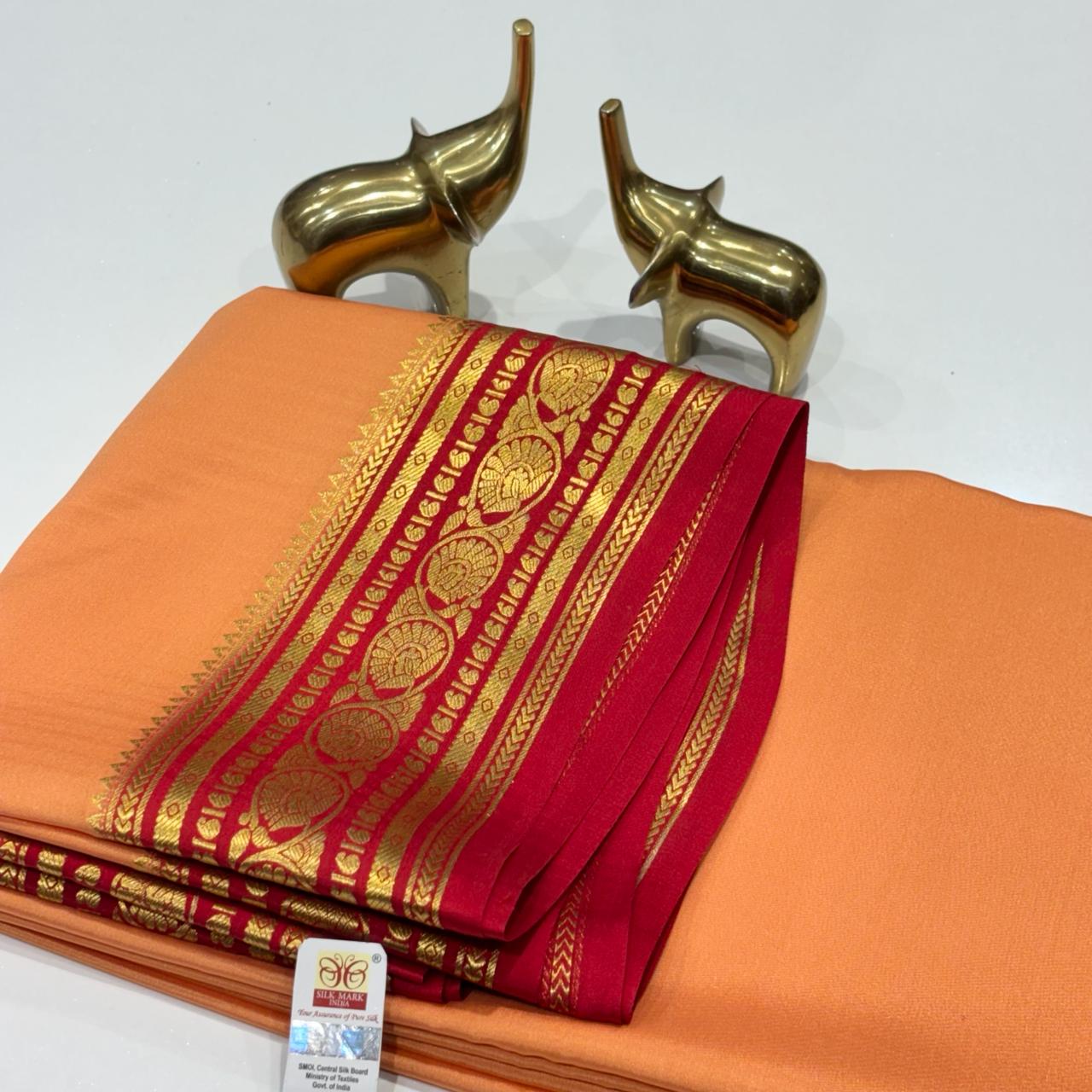 Pure Mysore Silk Saree