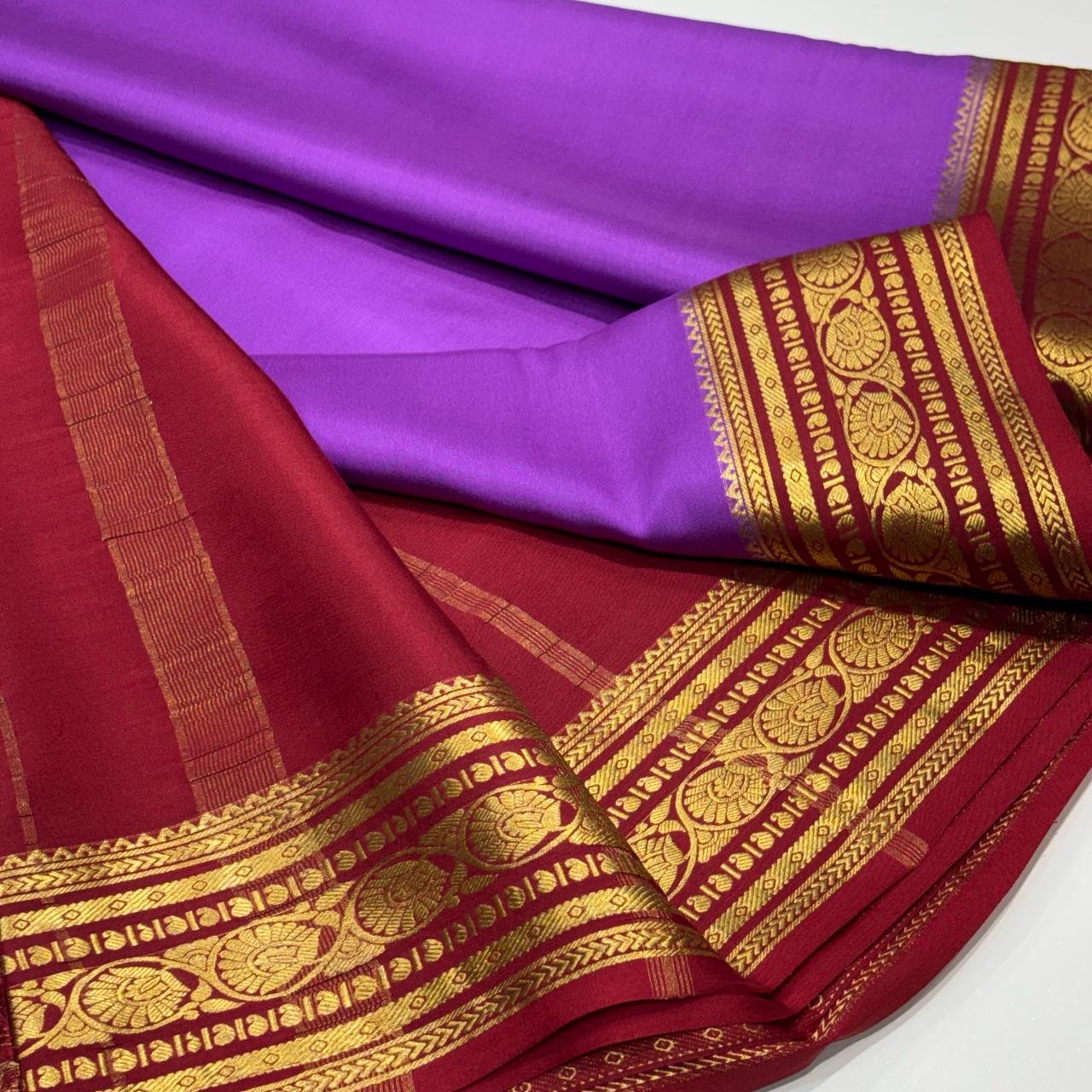 Pure Mysore Silk Saree