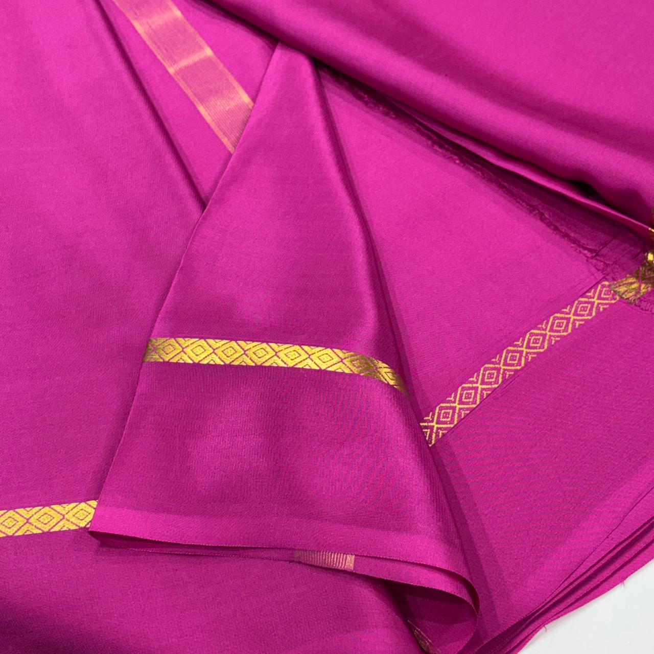 Pure Mysore Silk Saree