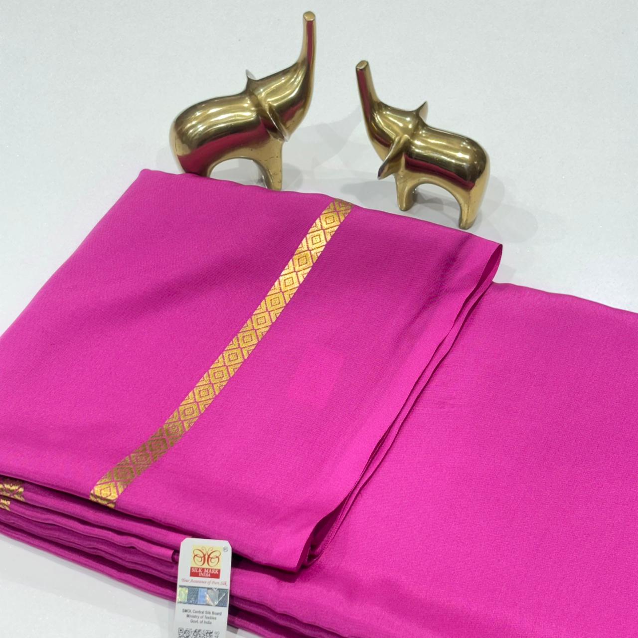 Pure Mysore Silk Saree