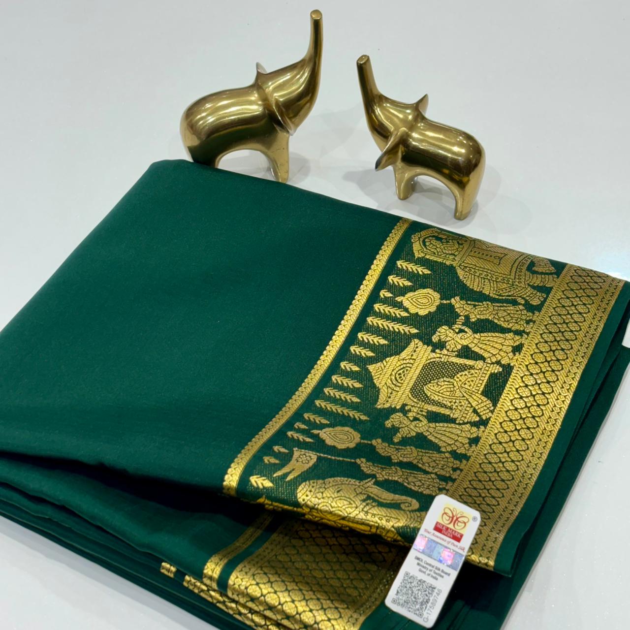Pure Mysore Silk Saree