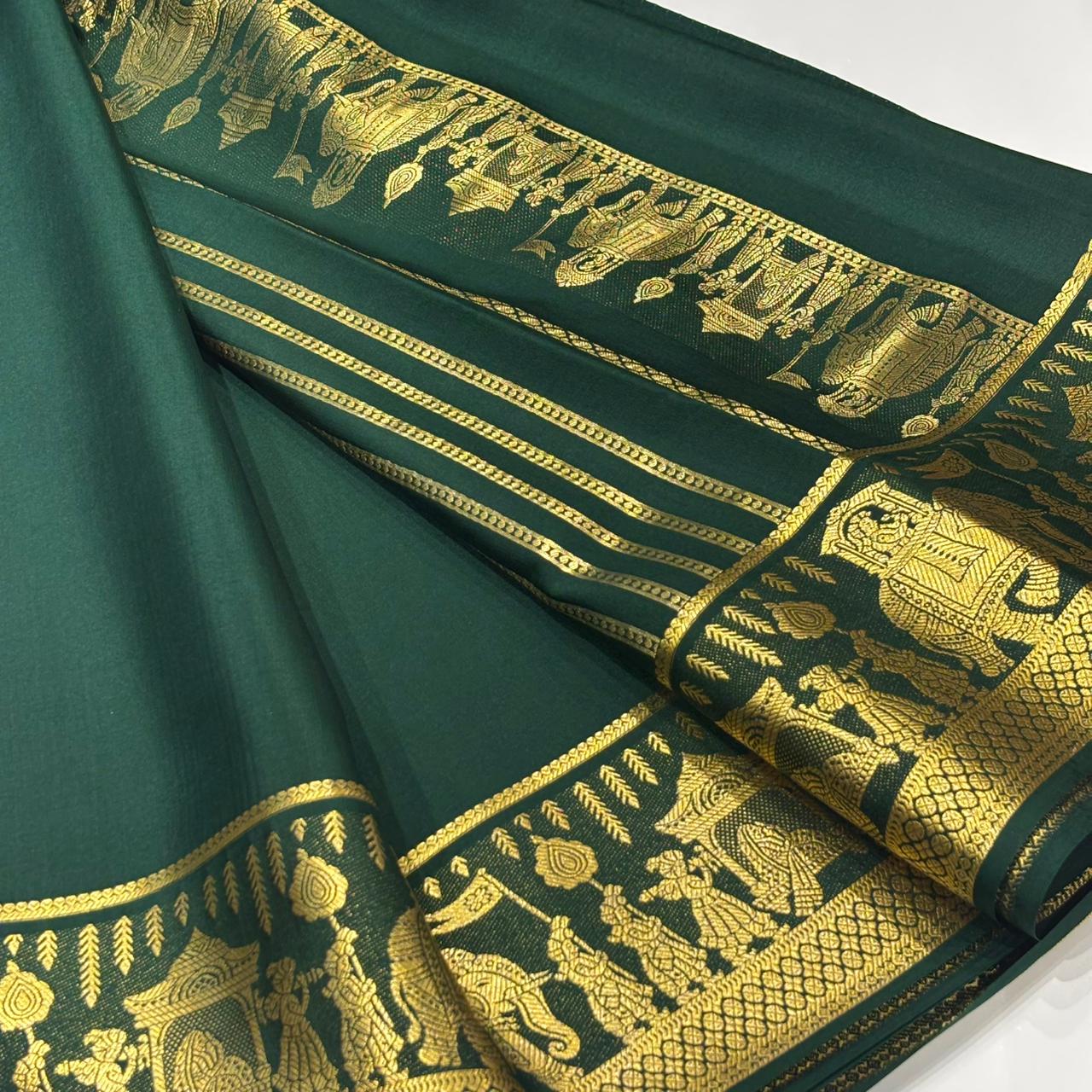 Pure Mysore Silk Saree