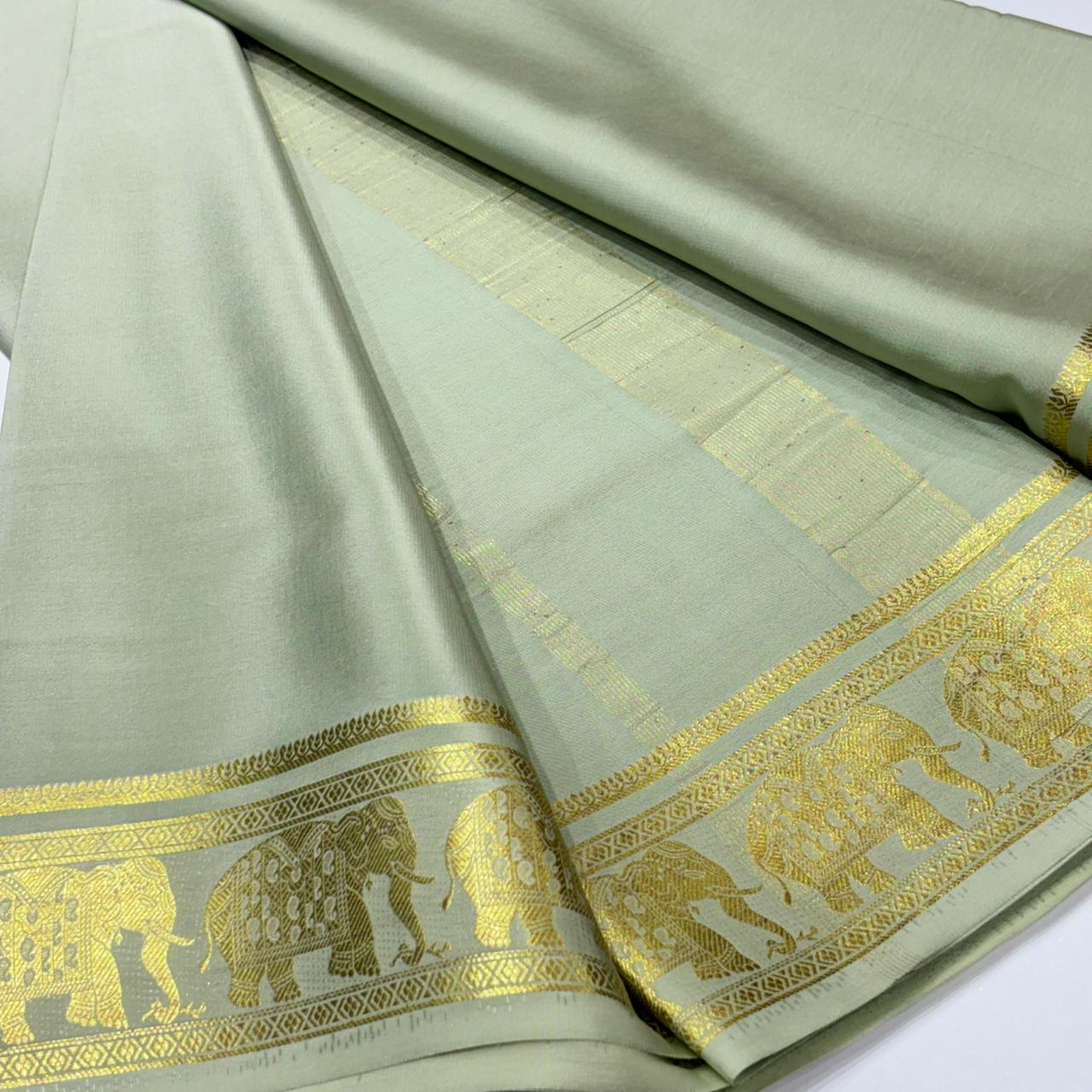 Pure Mysore Silk Saree