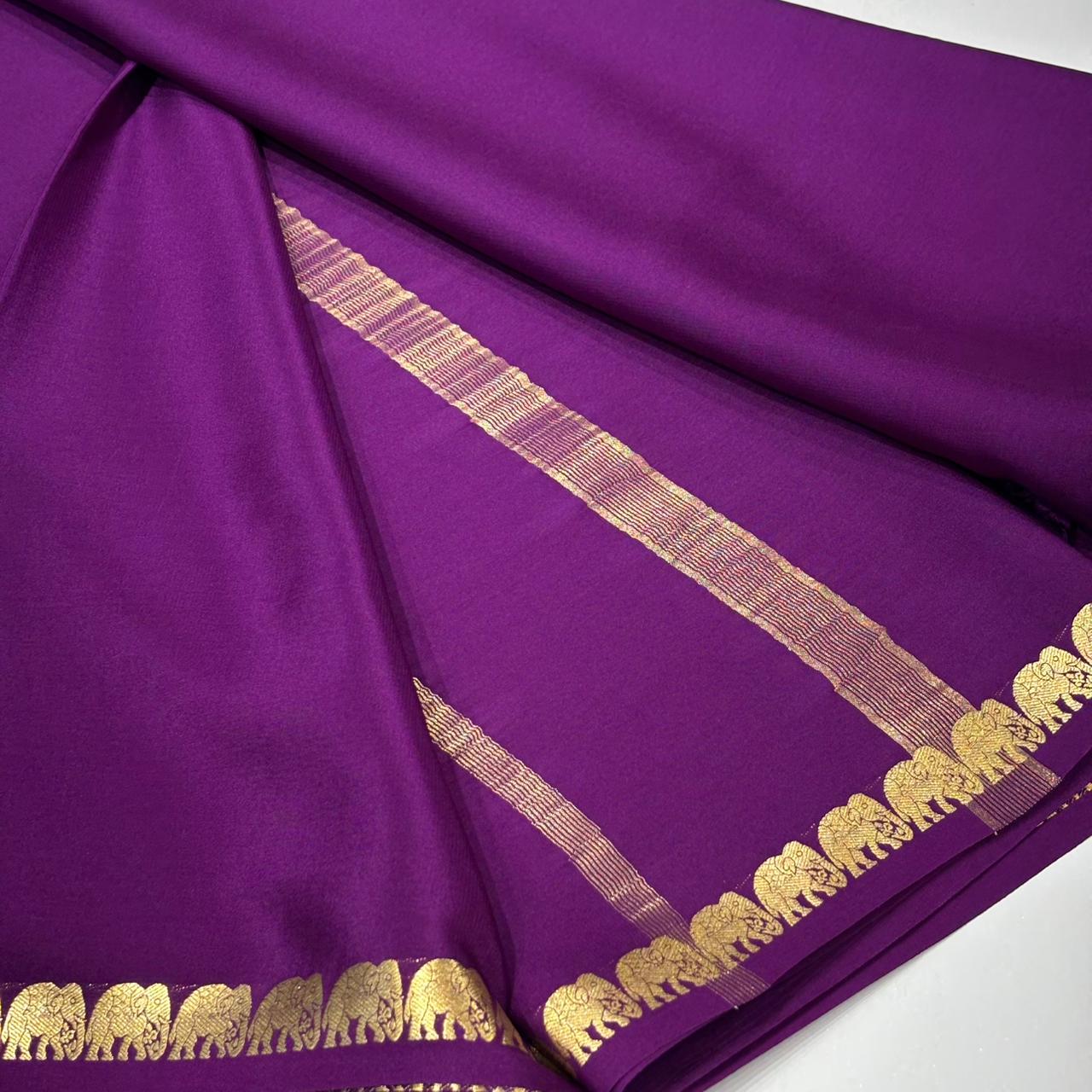 Pure Mysore Silk Saree