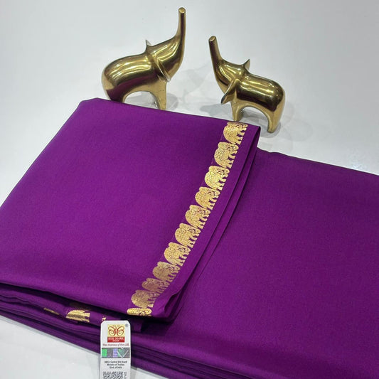 Pure Mysore Silk Saree