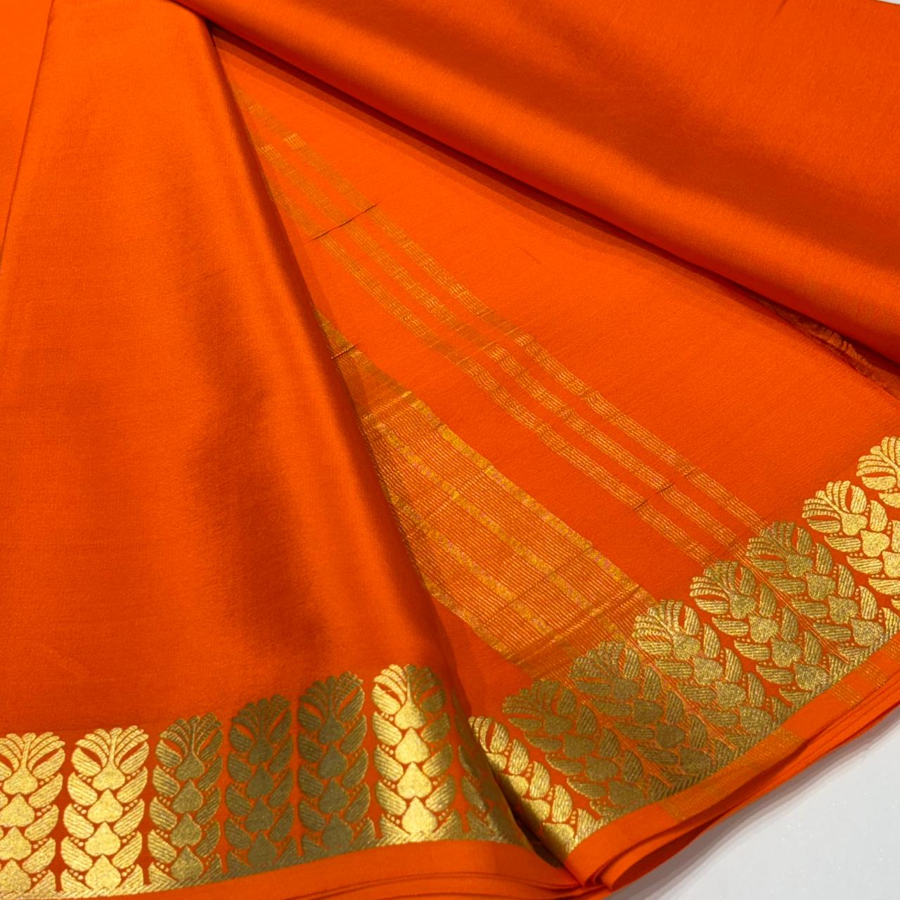 Pure Mysore Silk Saree