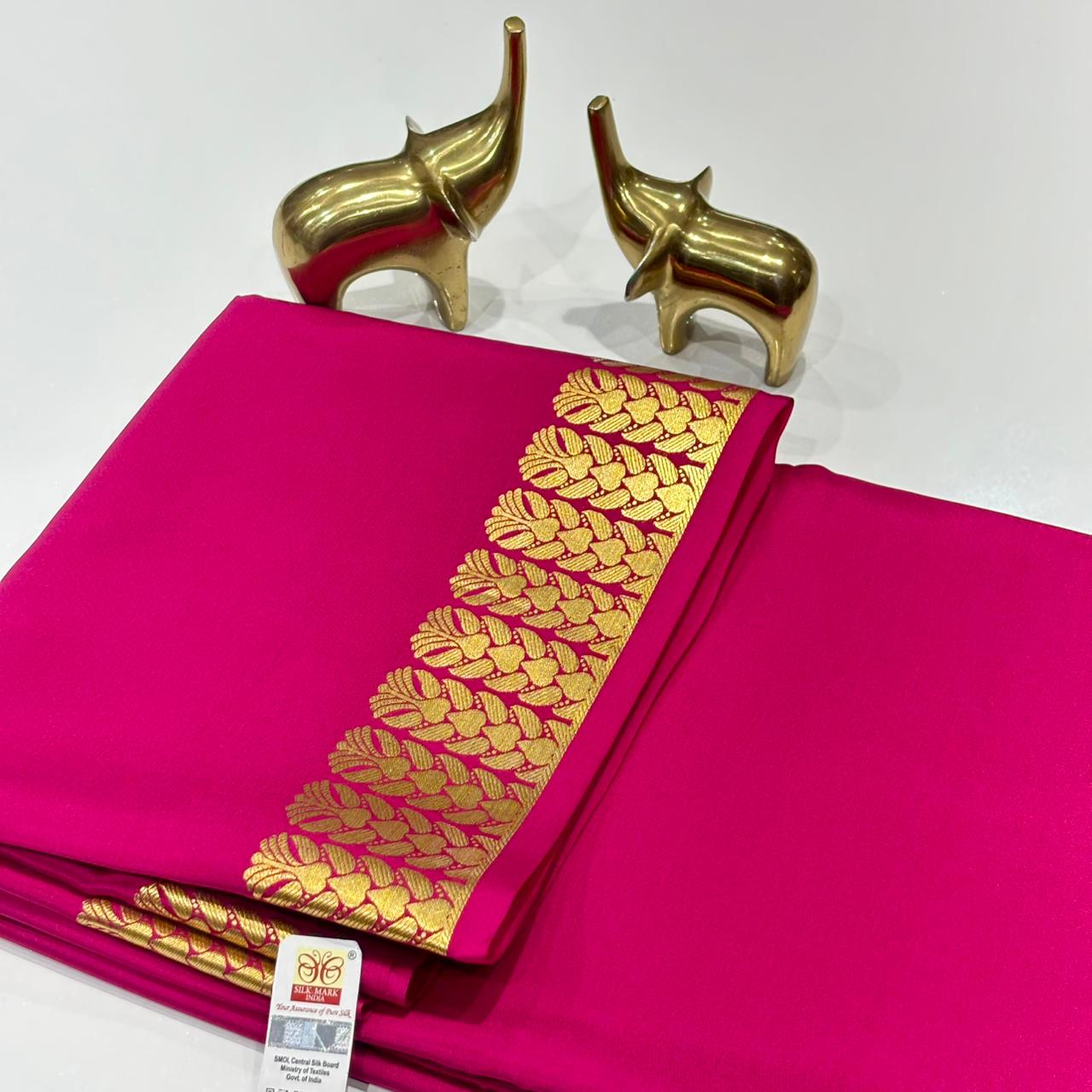Pure Mysore Silk Saree