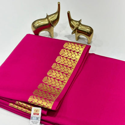 Pure Mysore Silk Saree