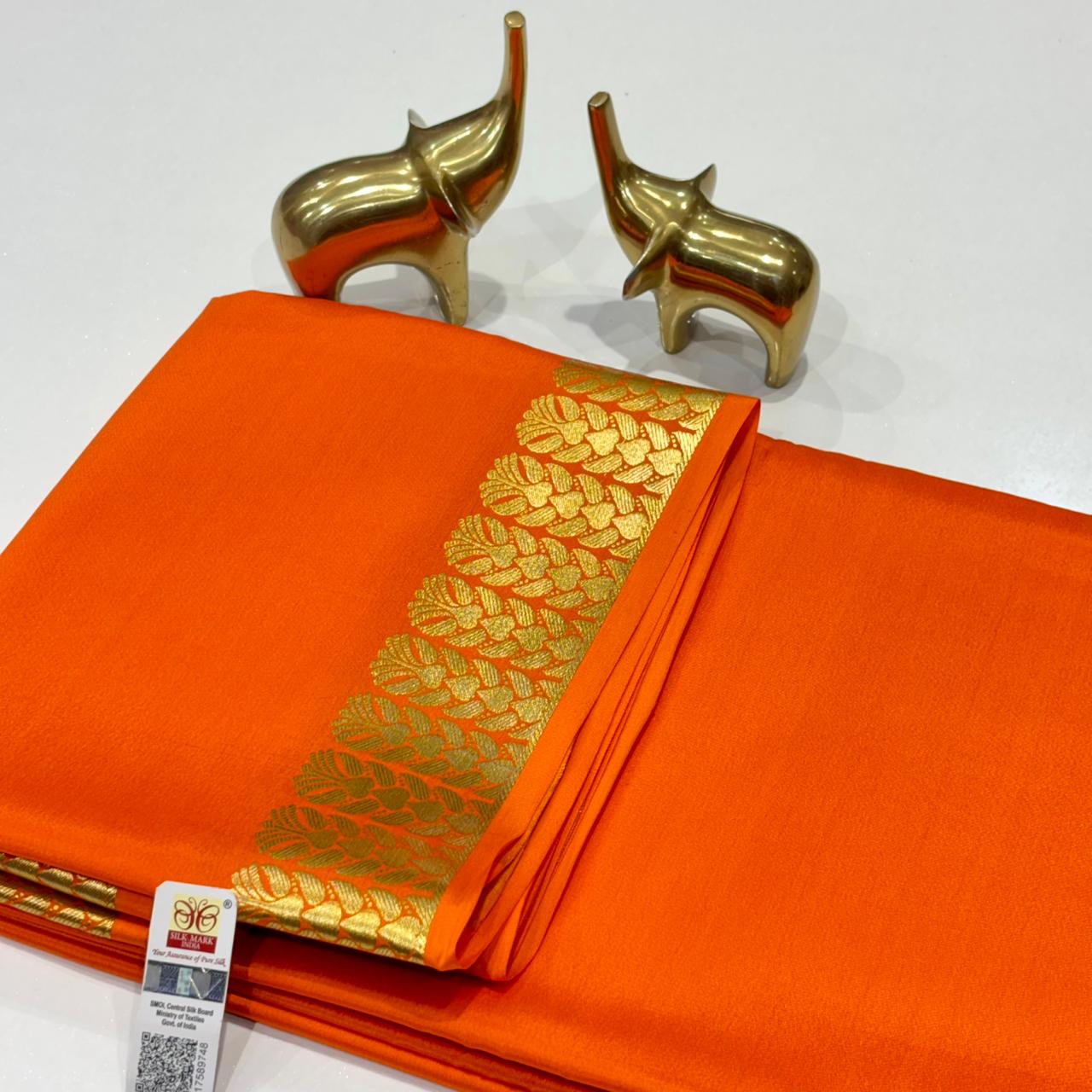 Pure Mysore Silk Saree