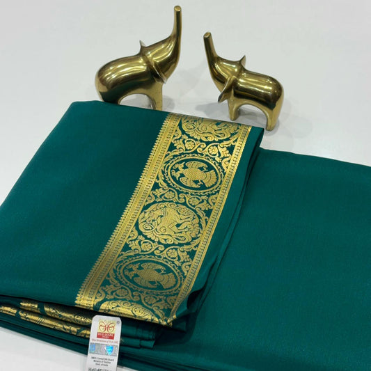 Pure Mysore Crepe Silk Saree