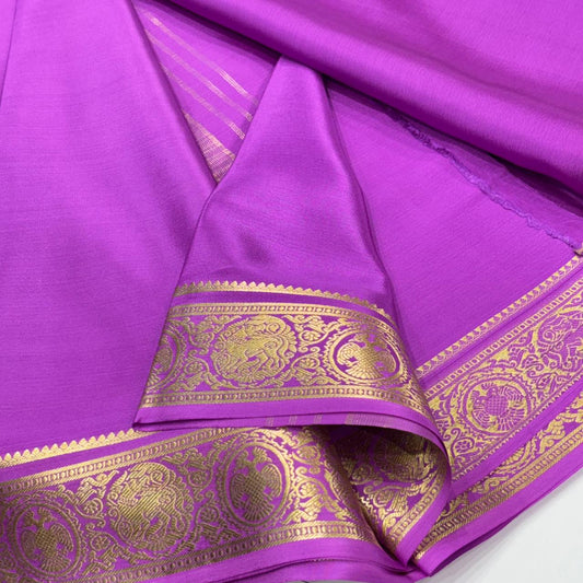 Pure Mysore Crepe Silk Saree