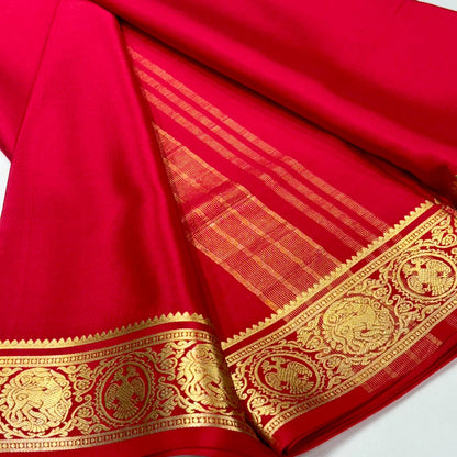 Pure Mysore Crepe Silk Saree