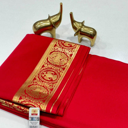 Pure Mysore Crepe Silk Saree