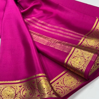 Pure Mysore Crepe Silk Saree