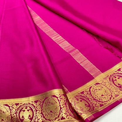 Pure Mysore Crepe Silk Saree