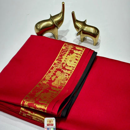Pure Mysore Crepe Silk Saree