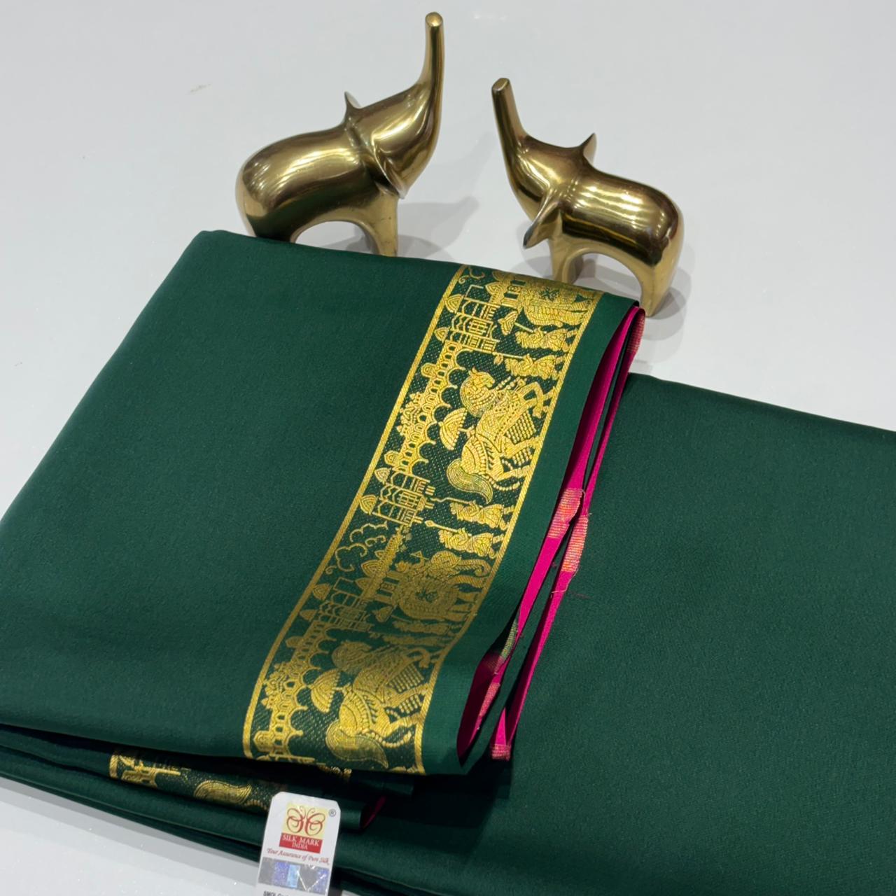 Pure Mysore Crepe Silk Saree