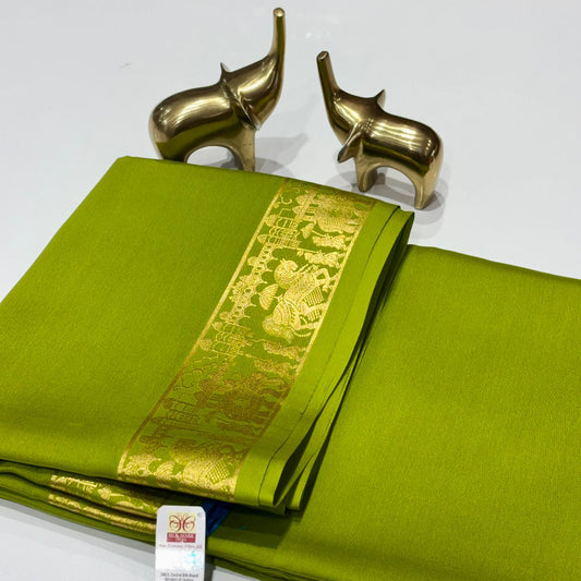 Pure Mysore Crepe Silk Saree