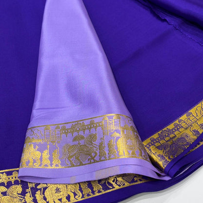 Pure Mysore Crepe Silk Saree