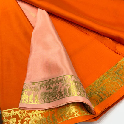 Pure Mysore Crepe Silk Saree
