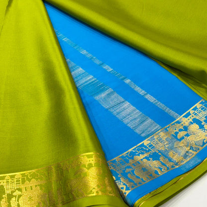 Pure Mysore Crepe Silk Saree