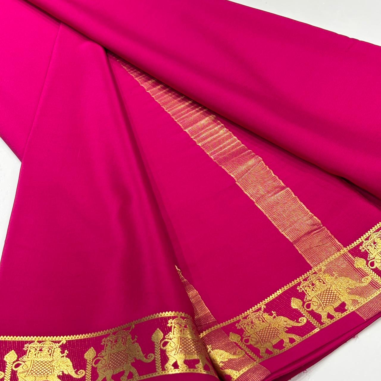 Pure Mysore Silk Saree
