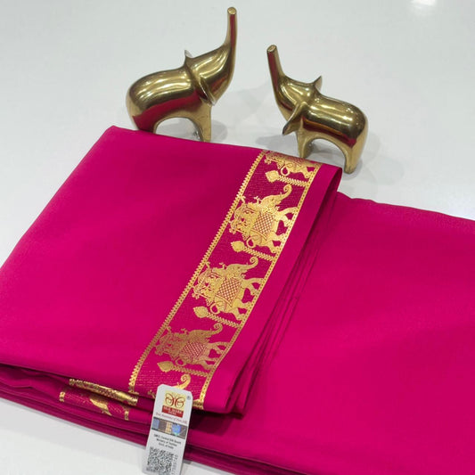 Pure Mysore Silk Saree