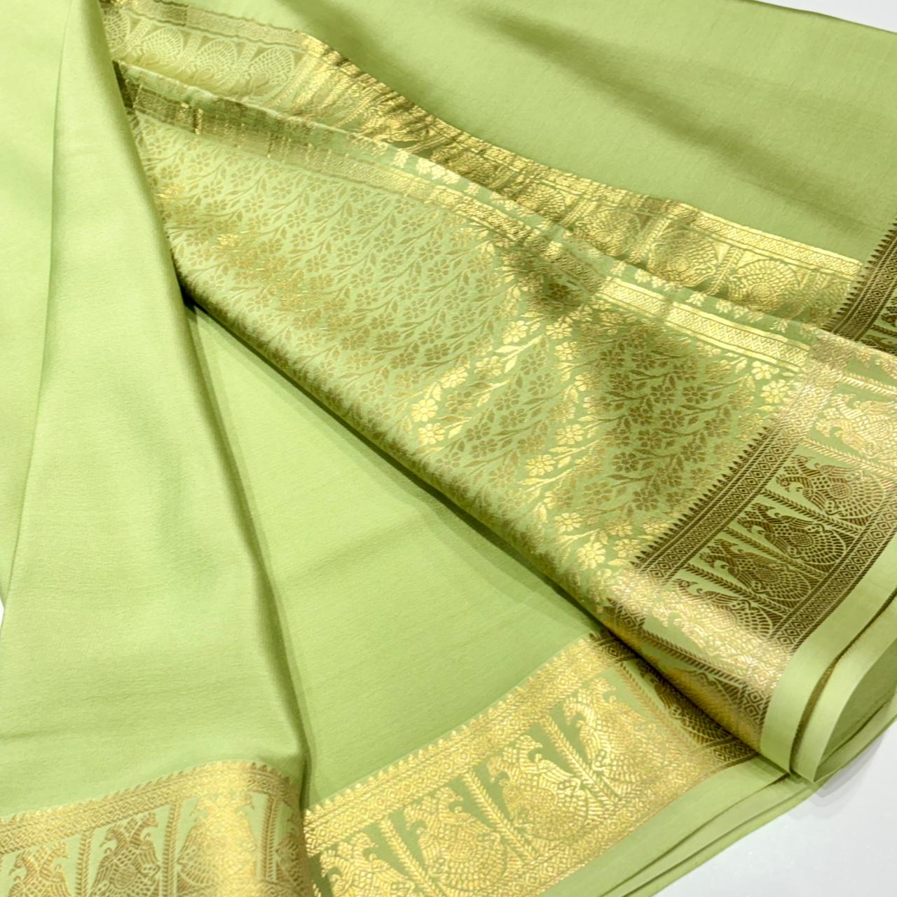 Pure Mysore Silk Saree