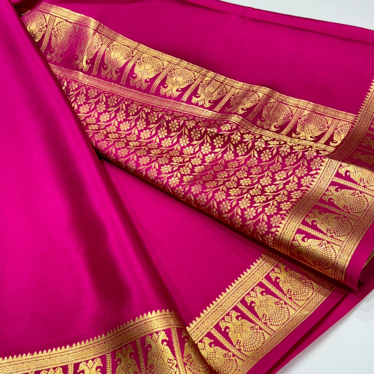 Pure Mysore Silk Saree