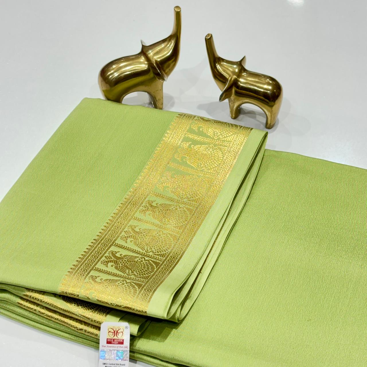 Pure Mysore Silk Saree