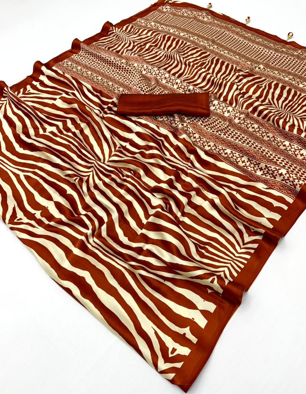Semi Modal Silk Saree