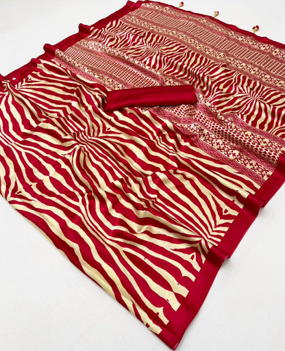 Semi Modal Silk Saree