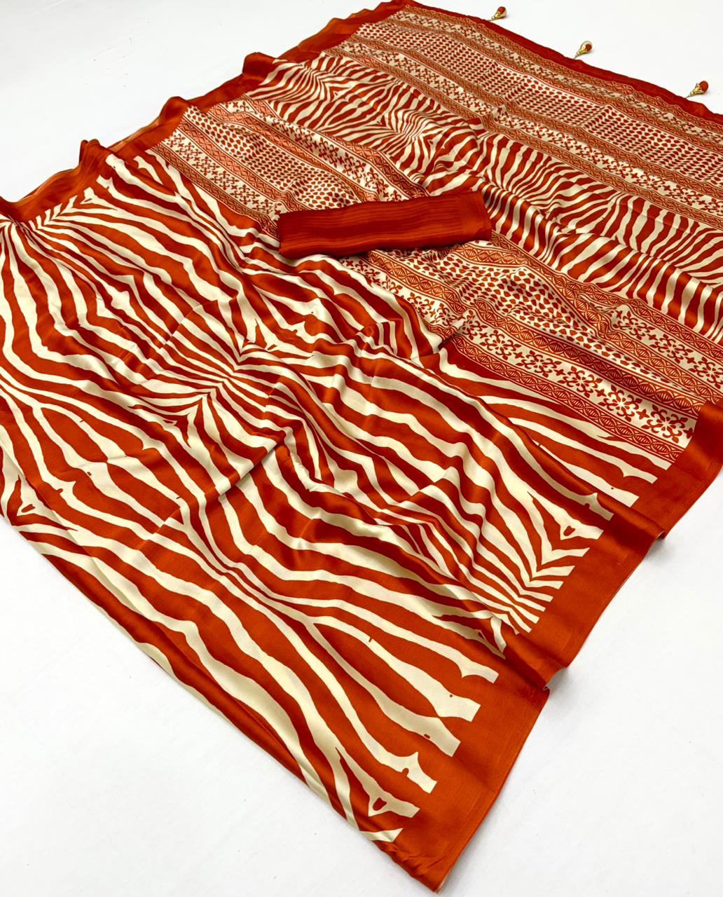 Semi Modal Silk Saree