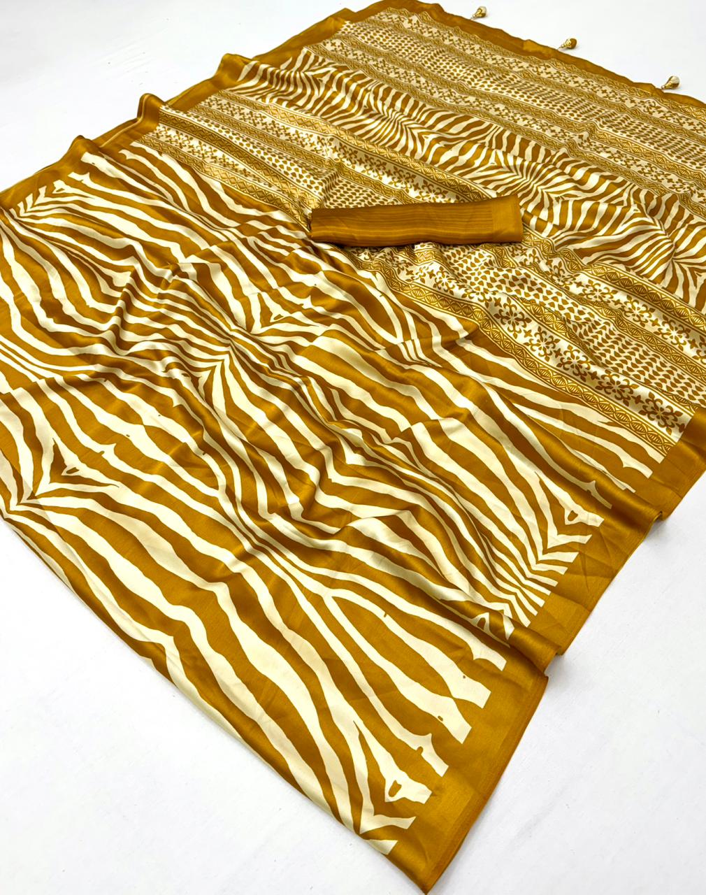 Semi Modal Silk Saree