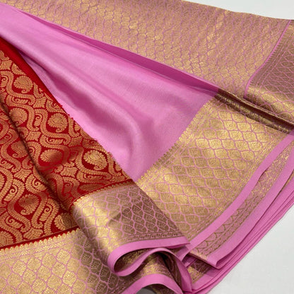 Pure Mysore Silk Brocade Saree
