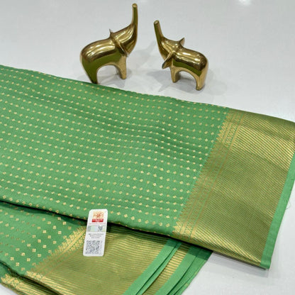 Pure Mysore Silk Brocade Saree