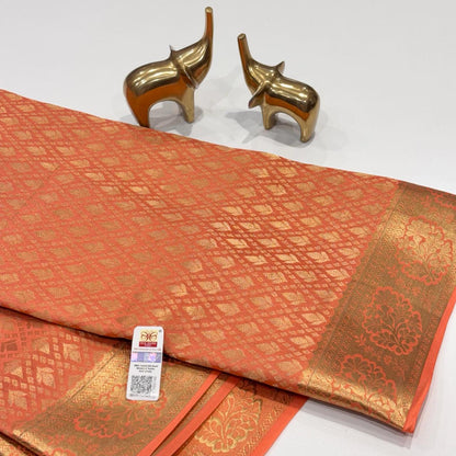 Pure Mysore Silk Brocade Saree