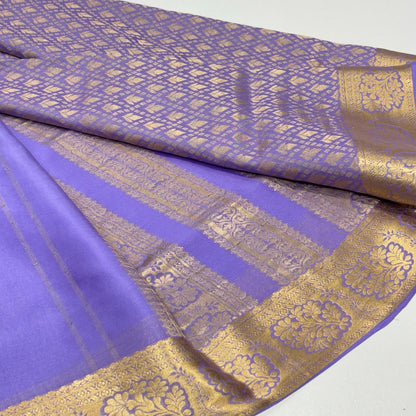 Pure Mysore Silk Brocade Saree