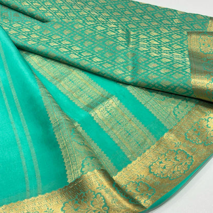 Pure Mysore Silk Brocade Saree