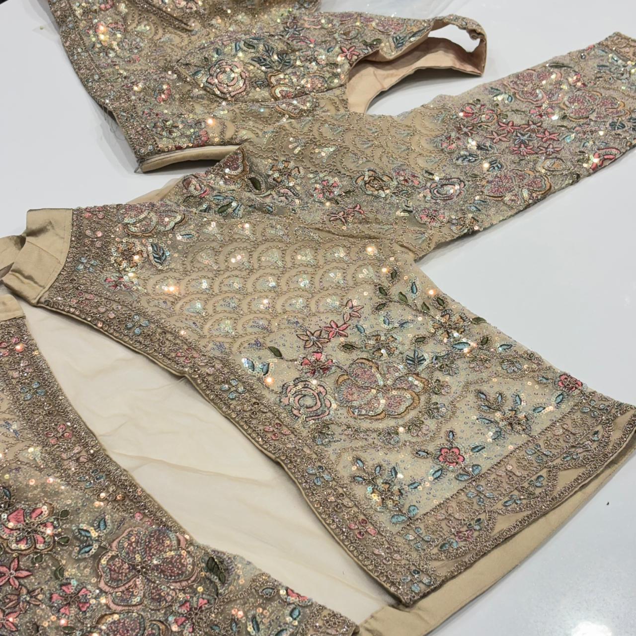 Ready-Made Zari Thread Saree