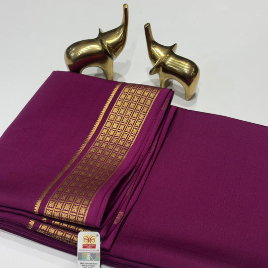 Pure Mysore Silk Saree