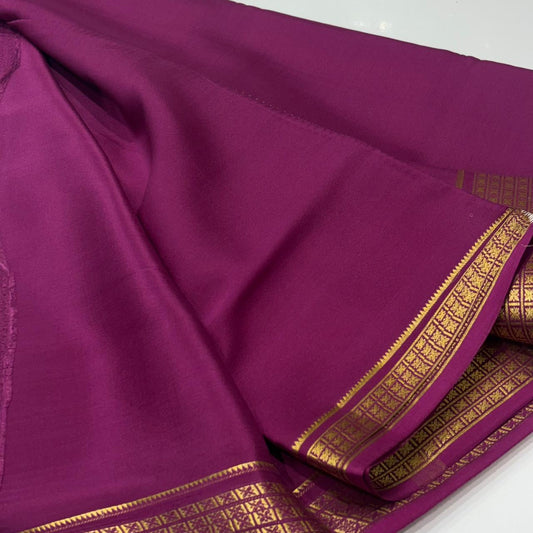 Pure Mysore Silk Saree