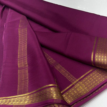 Pure Mysore Silk Saree