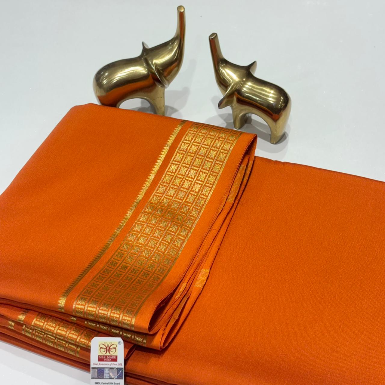 Pure Mysore Silk Saree