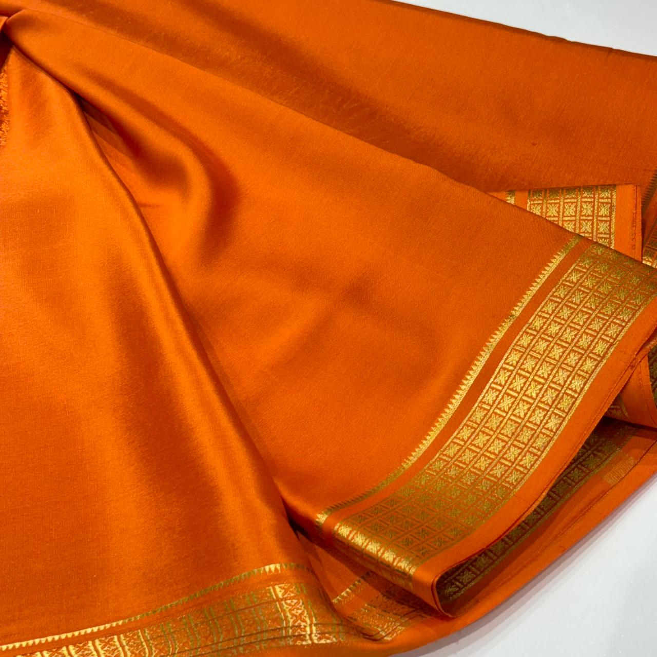 Pure Mysore Silk Saree