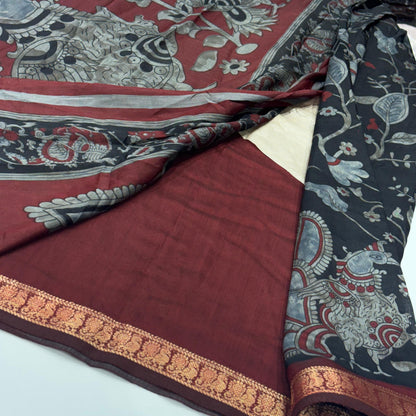 Lightweight Printed Crepe Saree