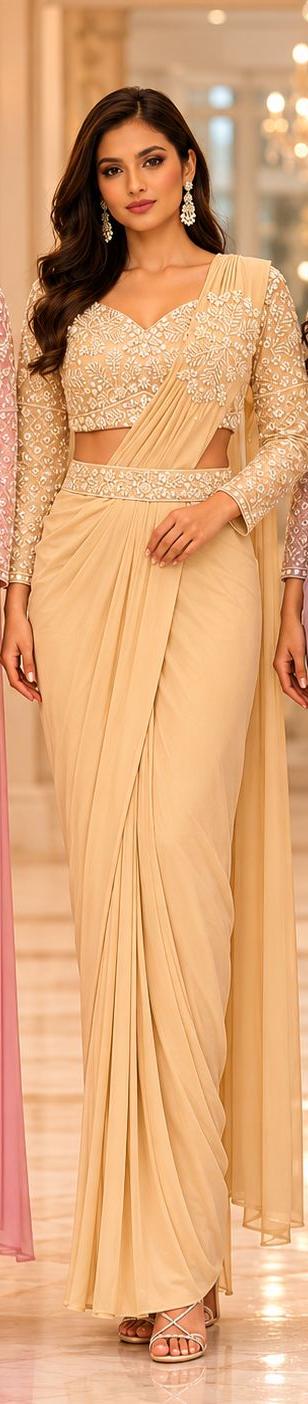 Ready Made Designer Saree